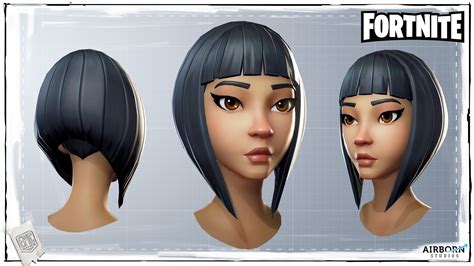 Artstation Fortnite Character Heads Batch 01 Airborn Studios