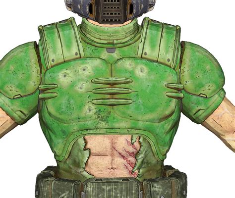 Classic Doom Guy Doom Marine Armor Cosplay Foam Pepakura File Templa Heroesworkshop