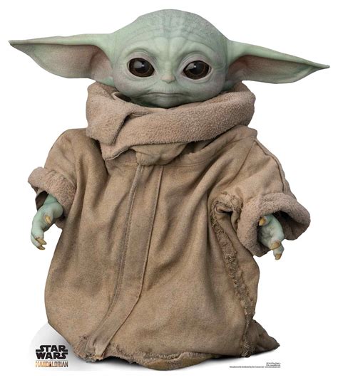 The Child Baby Yoda Official Mandalorian Cardboard Cutout Star Wars