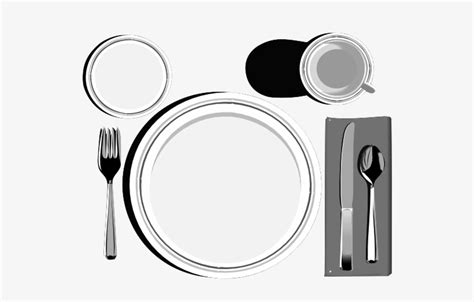 Setting Table Clipart