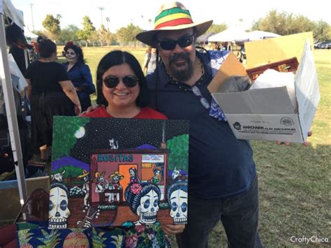 Memories From The Phoenix Dia De Los Muertos Fiesta Crafty Chica