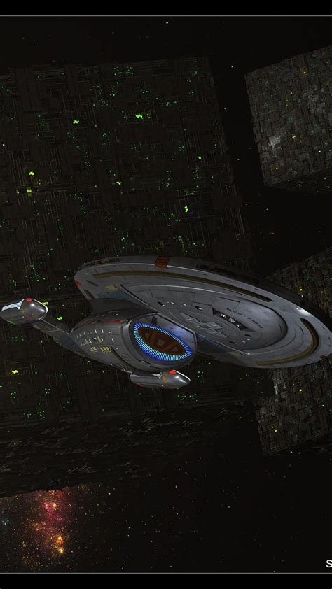 Voyagerborgconflict Star Trek Voyager Hd Phone Wallpaper Peakpx