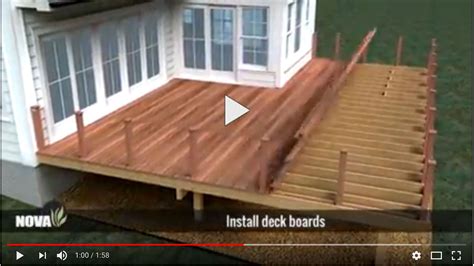 How To Install Hardwood Decking Decking Installation Guide