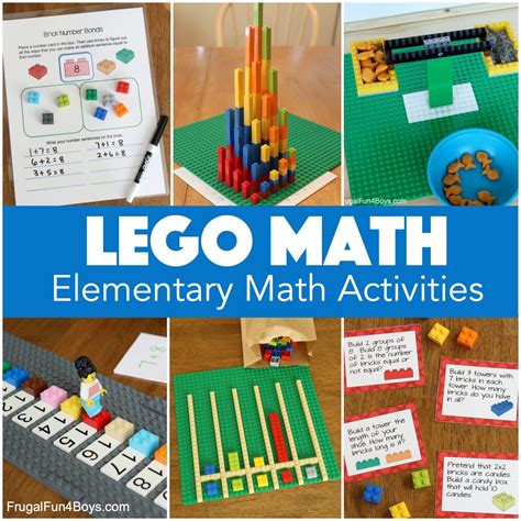 Lego Math Activities For Elementary Kids Frugal Fun For Boys And Girls