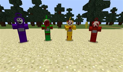 Overview Slendytubbies Resource Pack Teletubbies Mod Texture