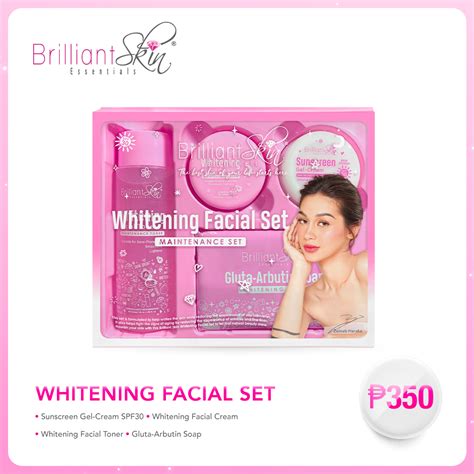 Whitening Facial Set Brilliant Skin Essentials Inc