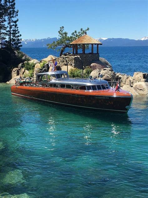 Thunderbird Lake Tahoe Boat Building Cool Boats Sport Fishing Boats