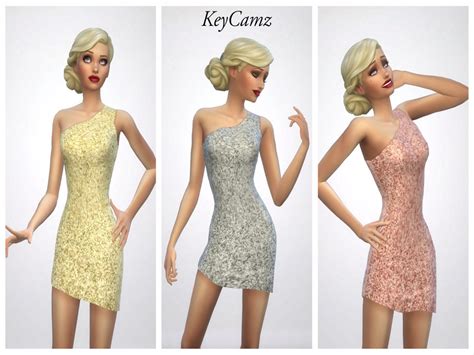 Keycamz Womens Party Dress 1221 The Sims 4 Catalog