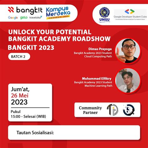 See Unlock Your Potential Bangkit Academy Roadshow 2023 Batch 2 At