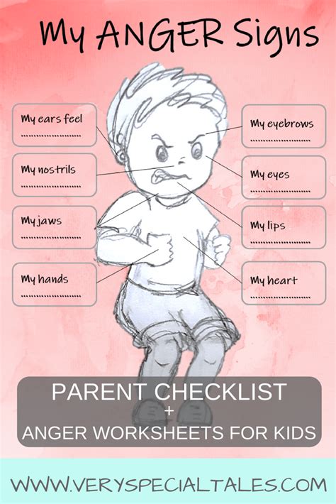 Anger Signs Free Pdf How To Teach Kids About Their Signs Of Anger