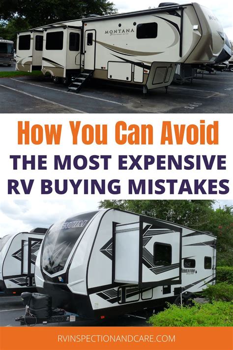 How To Avoid The Biggest And Most Expensive Rv Buying Mistakes Artofit
