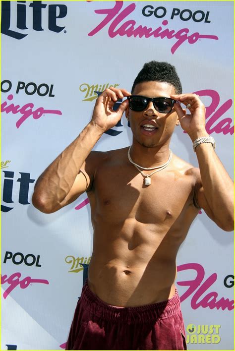 Bryshere Gray Shows Off Ripped Body At Flamingo Pool Party Photo