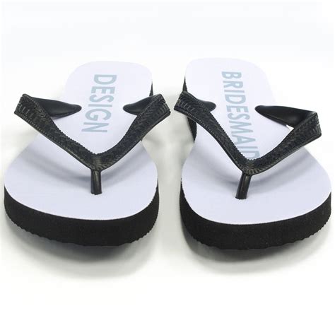 Personalized Flip Flops Two Images Size Men Extra Large