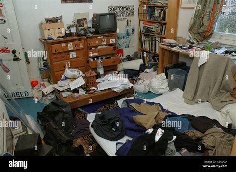 Extremely Messy Room Of A Teenage Stock Photo Royalty Free Image