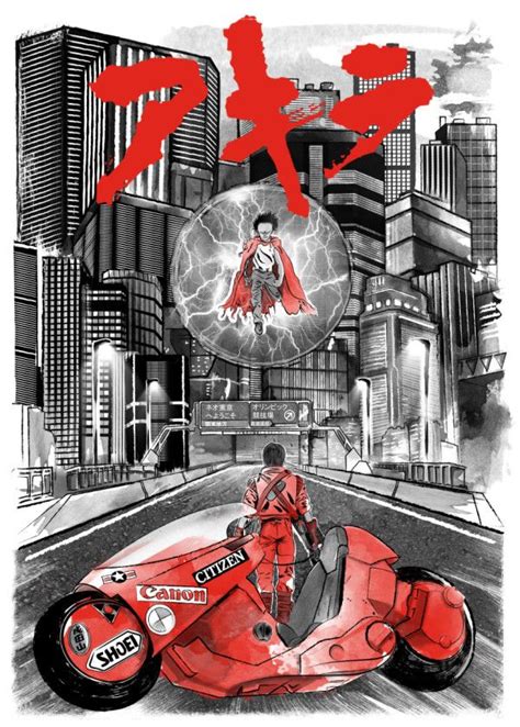 Welcome To Neo Tokyo Poster By Antonio Camarena Displate Neo