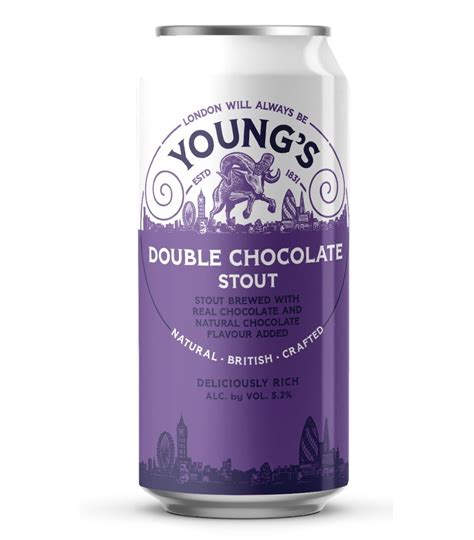 Youngs Double Chocolate Stout 1149oz Can Beverages2u