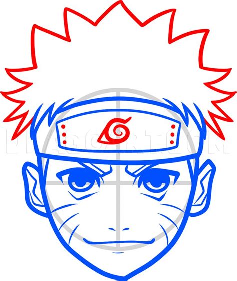 How To Draw Naruto Easy By Dawn Naruto Drawings Easy