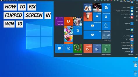 How To Fix An Upside Down Screen On Windows 10 How To Fix Upside