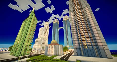 New Sunfield City Modern City Project V006 Minecraft Map
