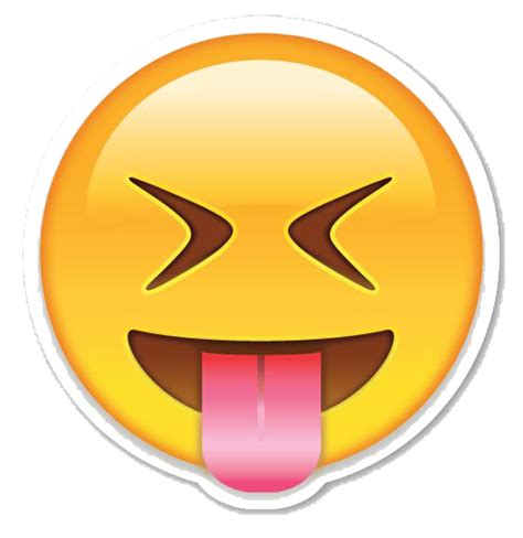 Emoji Tongue Smiley Emoticon Face Emoji Face Png Image Png Download 512528 Free