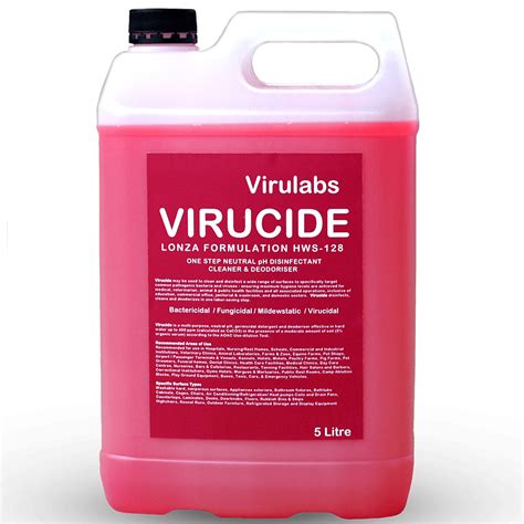 Virucide Cleaner Disinfectant Concentrate Litre Lifestyle Focus
