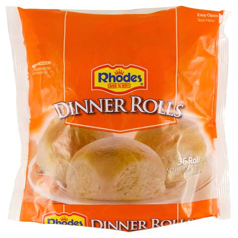 Rhodes 36 Count Frozen Dinner Roll Dough 48 Oz Rolls Meijer Grocery Pharmacy Home And More