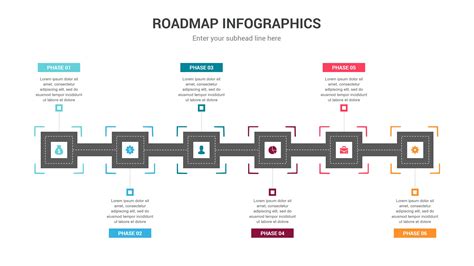Roadmap Infographics Keynote Template Diagrams Presentation Templates