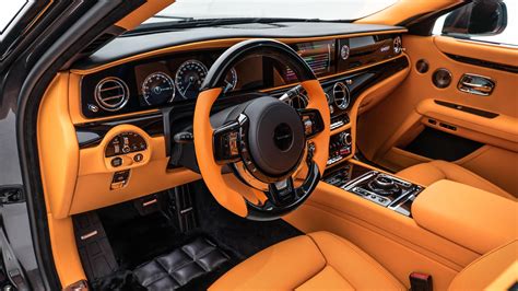 Mansory Rolls Royce Ghost Launch Edition 2021 5k Interior Wallpaper