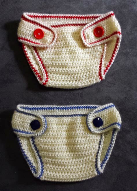 Baby Sport Diaper Cover Free Crochet Pattern
