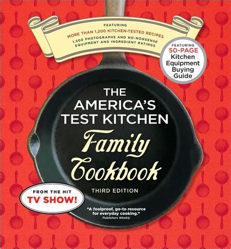 America's test kitchen quick family cookbook. The America's Test Kitchen Family Cookbook Cookware Rating ...