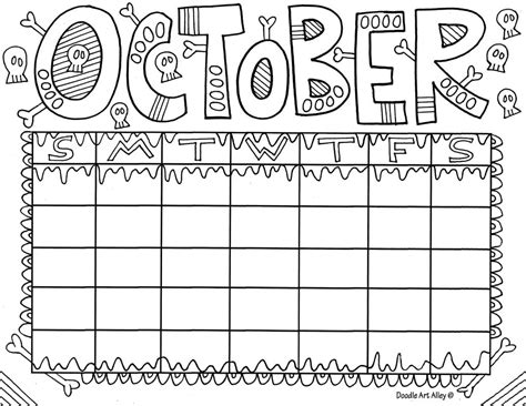Picture Coloring Calendar Calendar Printables Coloring Pages