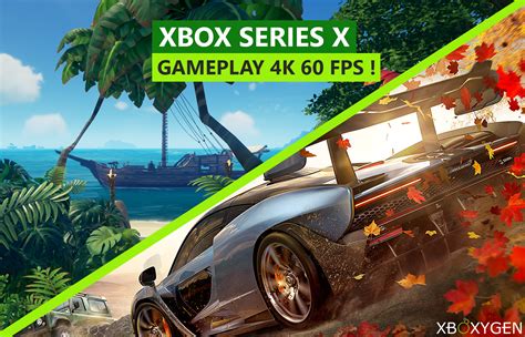Gameplay Xbox Series X Nos Vidéos De Forza Horizon 4 Et Sea Of