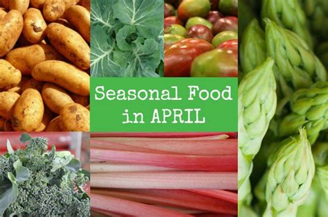 British Seasonal Food In April Penny Golightly