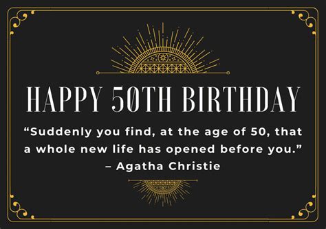 100 Unique 50th Birthday Card Messages And Sayings For Cards 2022