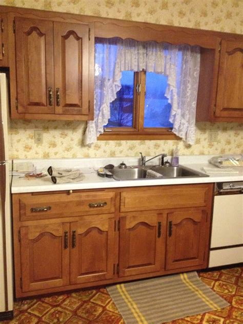 Bought A New House With A Totally Outdated Kitchen The Cabinets Are S