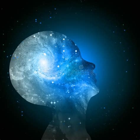 Galaxy Mind Galaxy Enclosed In Human Mind Spon Mind Galaxy