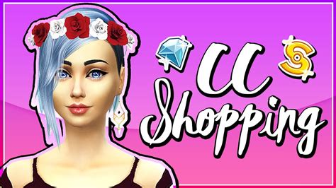 The Sims 4 Cc Shopping My First Ever Cc Haul Sims Shopping Sims 4