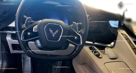 Exclusive Look At 2020 Corvette C8s Dash From Behind The Wheel Carscoops