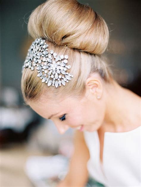 25 Ridiculously Romantic Bridal Updos Chic Vintage Brides