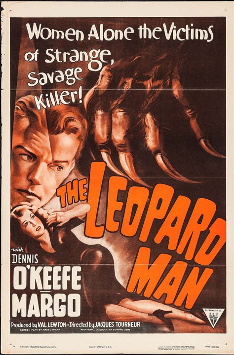 El Hombre Leopardo The Leopard Man 1943 Crtelesmix