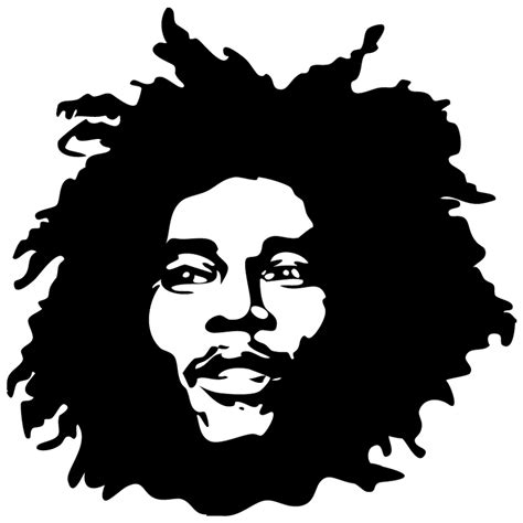 Wallstickers Folies Bob Marley Wall Stickers