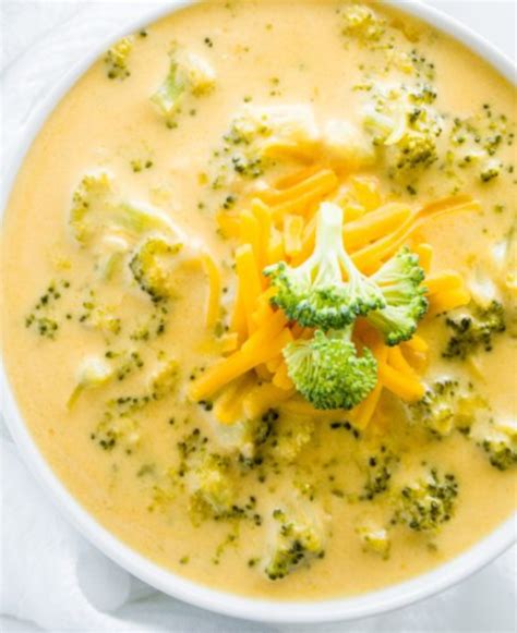 Broccoli Cheese Soup With Shredded Chicken Or Bird Spitfire Gourmet
