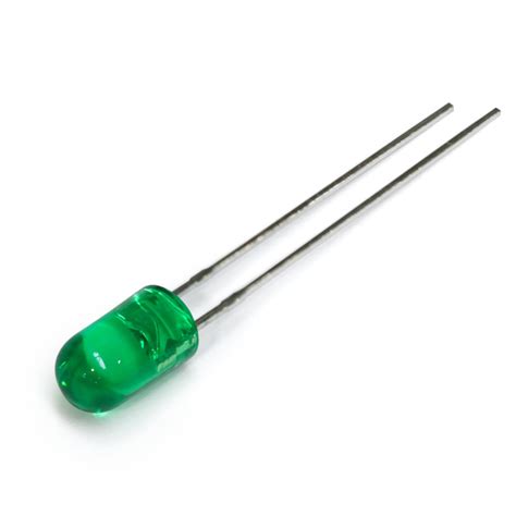 Led Bulb Green 2 Pin Led Light 5mm E Service