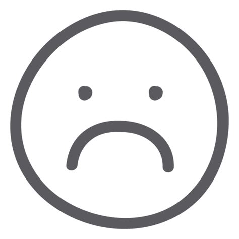 Emoji Emoticon Cara Triste Descargar Pngsvg Transparente