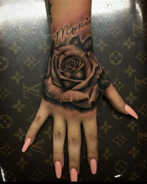 Because tattoos and regrets can go hand in hand, so you need to be quite wise and smart with your decisions. Cute hand tattoos image by 🌸 on Inked | Hand tattoos for ...