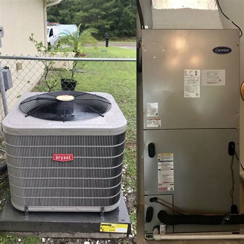 3 Ton Bryant By Carrier Air Conditioner Installed Heat Pump For Sale