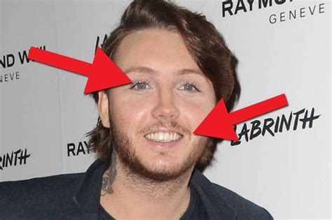 is james arthur wearing lip gloss and mascara the singer s slap up transformation in pictures