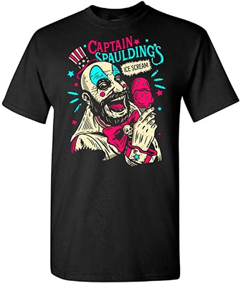 Captain Spaulding Ice Scream T Shirt Customized Amazonca Clothing