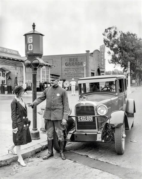 Shorpy Historic Picture Archive Stop And Go 1927 High Resolution