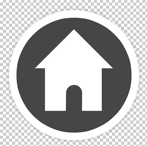 Computer Icons Home Button Sign Png Clipart Black And White Brand
